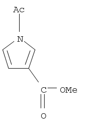 1H-Pyrrole-3-carboxylic acid, 1-acetyl-, methyl ester